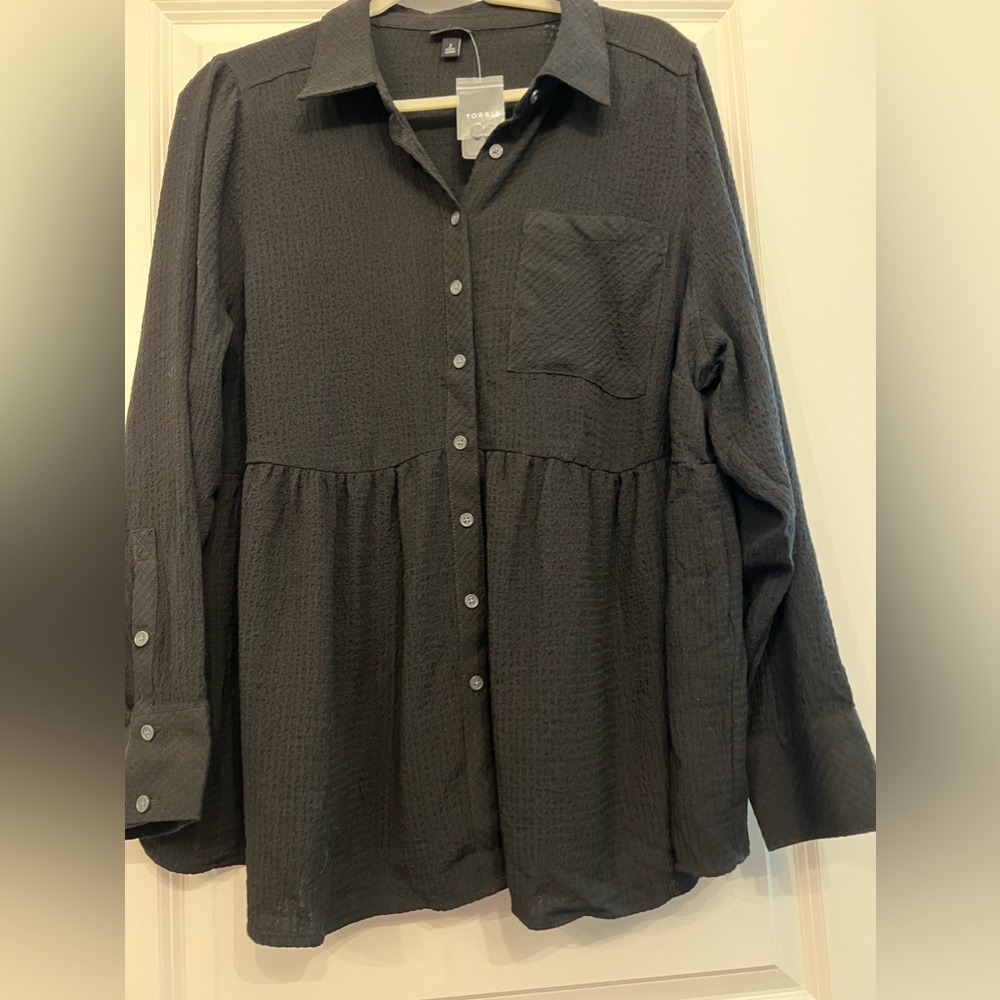 NWT 2X 18/20 Torrid Babydoll Top
